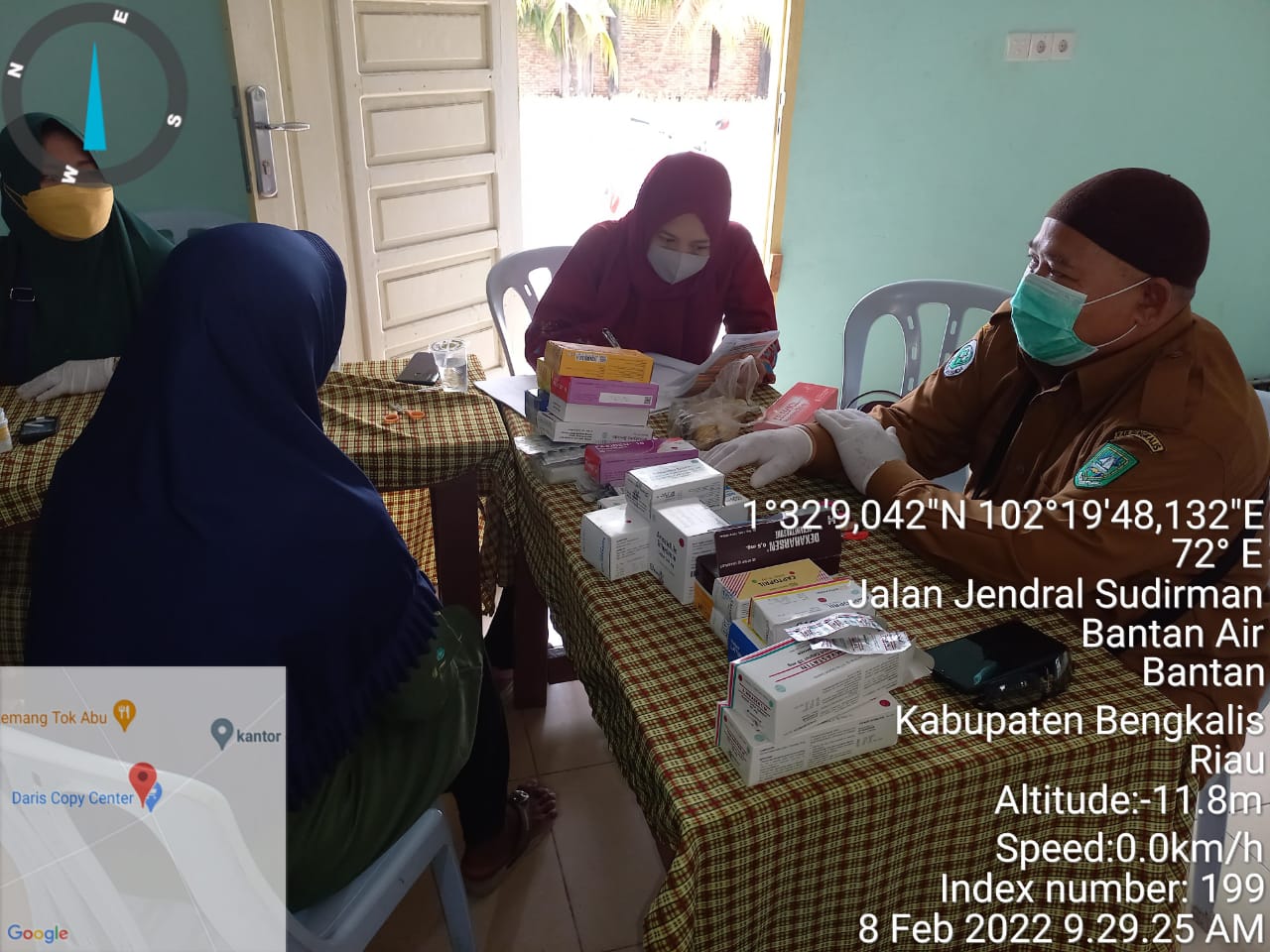 Kegiatan Posbindu Dan Posyandu Lansia Desa Bantan Air
